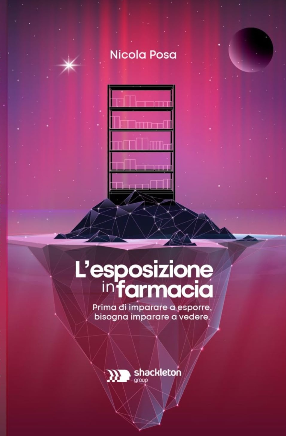 Copertina di L’esposizione in farmacia, secondo libro di Nicola Posa